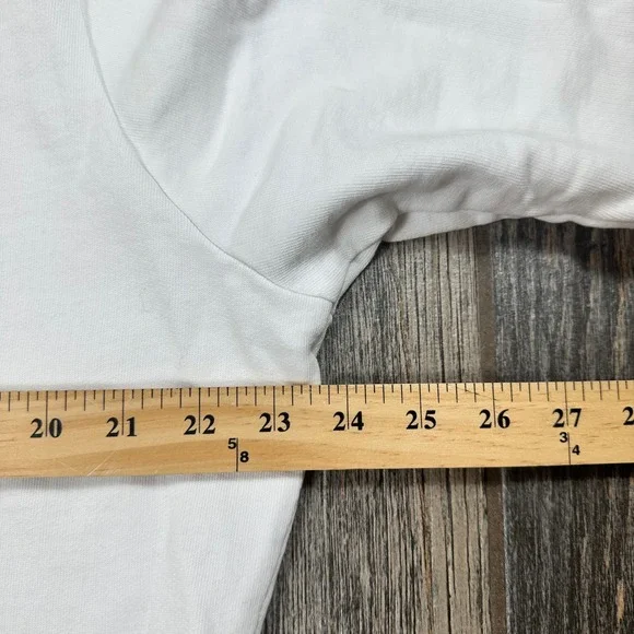 Lilly Pulitzer On Vacay Sweatshirt White Crew Neck Beaded Embellished Pullover - Picture 7 of 9